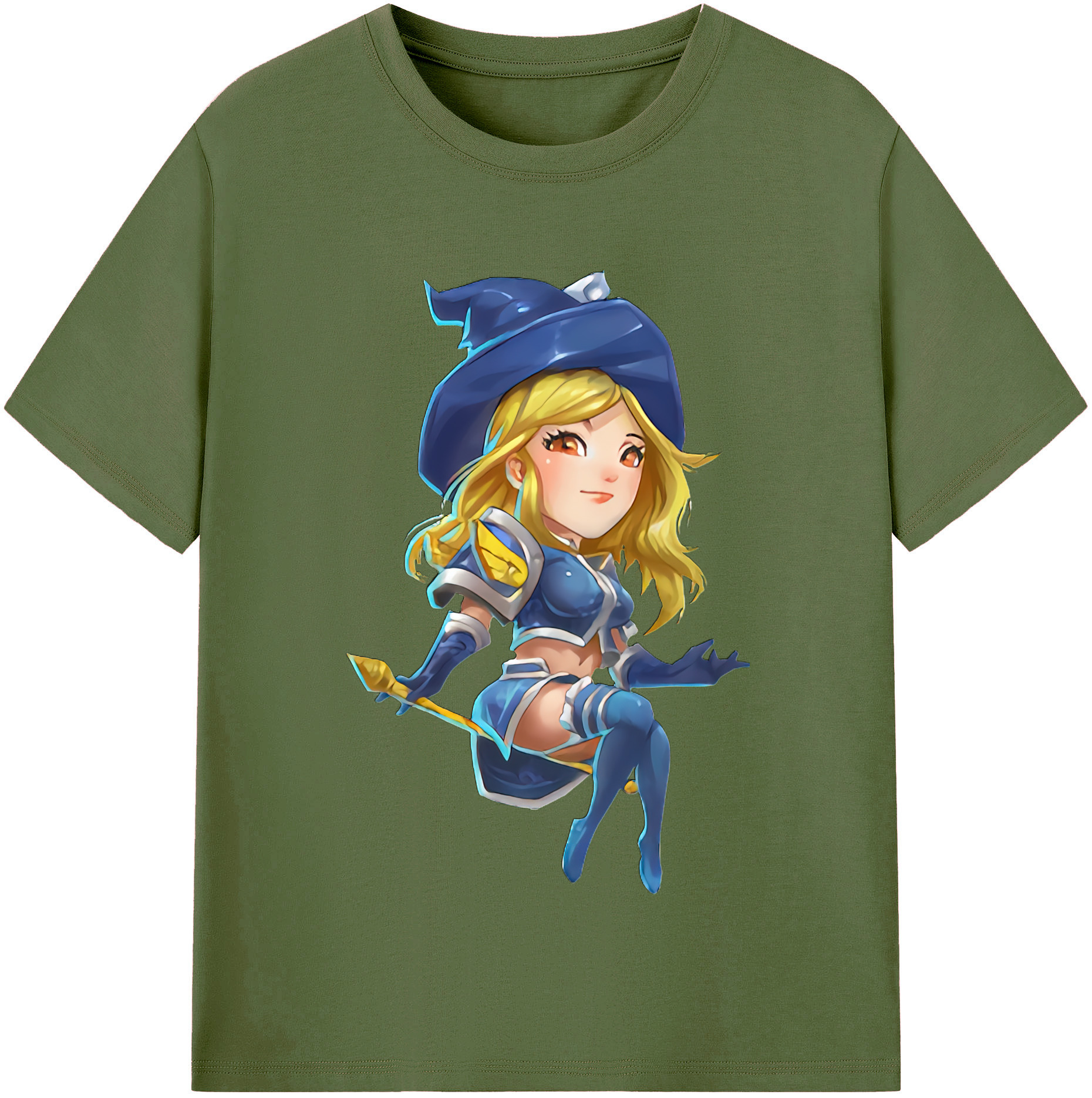 リーグ・オブ・レジェンド League of Legends LOL 綿100％半袖Tシャツ（フロントプリント）